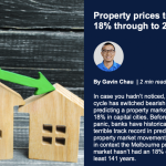 Property prices to fall 18% through to 2023?