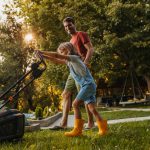 Who is responsible for maintaining lawns and gardens?